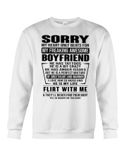 SORRRY-BOYFRIEND-TATTOOS Crewneck Sweatshirt thumbnail