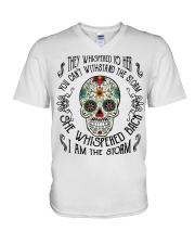 I AM THE STORM V-Neck T-Shirt thumbnail