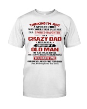 SPOILED DAUGHTER OF CRAZY DAD Classic T-Shirt thumbnail