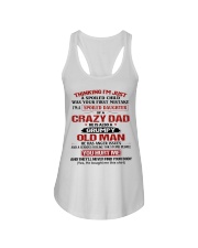 SPOILED DAUGHTER OF CRAZY DAD Ladies Flowy Tank thumbnail