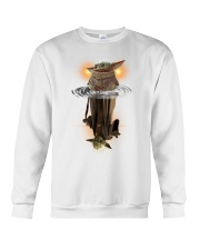 Yoda child water reflect yoda star war Crewneck Sweatshirt thumbnail