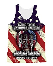 STAND FOR THE NATIONAL ANTHEM All-over Unisex Tank front