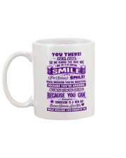 SMILE BECAUSE YOU DESERVE TO LOVE POSTER Mug back