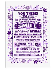 SMILE BECAUSE YOU DESERVE TO LOVE POSTER 16x24 Poster front