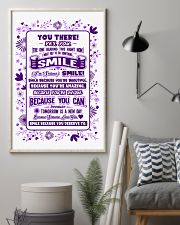 SMILE BECAUSE YOU DESERVE TO LOVE POSTER 16x24 Poster lifestyle-poster-1