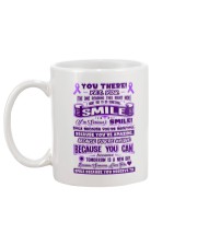 SMILE BECAUSE YOU DESERVE TO Mug back