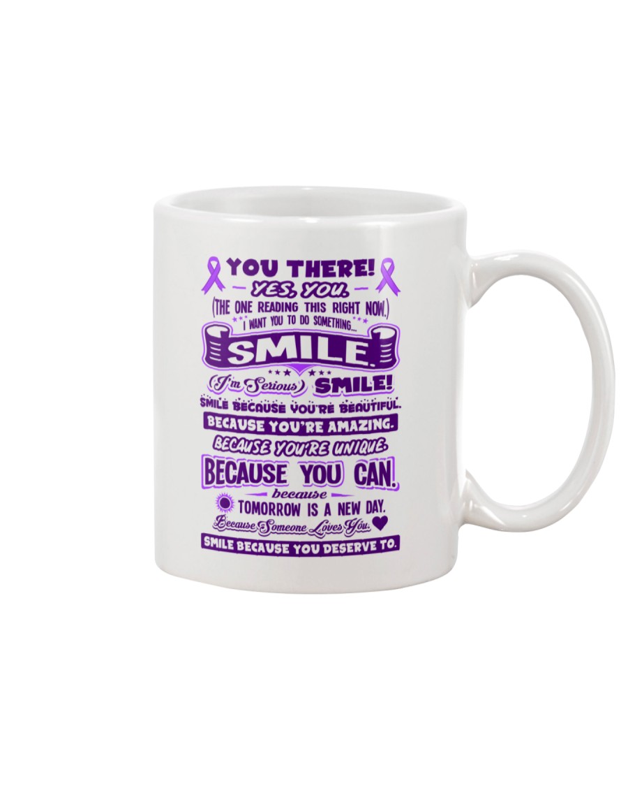 SMILE BECAUSE YOU DESERVE TO Mug