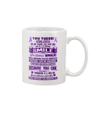 SMILE BECAUSE YOU DESERVE TO Mug front