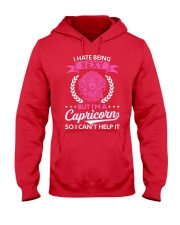 I Hate Being Sexy - I'm A Capricorn Hooded Sweatshirt front