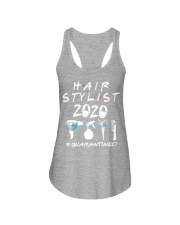 Hairstylist quarantine 2020 Ladies Flowy Tank tile