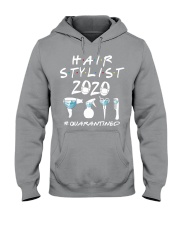 Hairstylist quarantine 2020 Hooded Sweatshirt tile