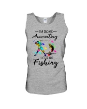 Accounting Fishing Unisex Tank tile