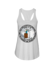 electrician Ladies Flowy Tank tile