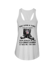 Girl Coast Guard Ladies Flowy Tank tile