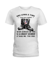 Girl Coast Guard Ladies T-Shirt tile