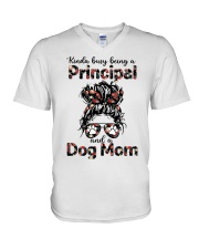 Principal V-Neck T-Shirt tile