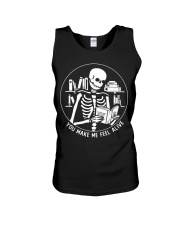 You make me feel alive Unisex Tank tile