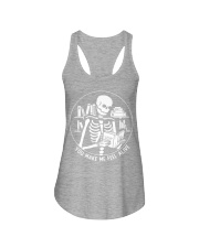 You make me feel alive Ladies Flowy Tank tile