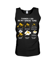 curling Unisex Tank tile