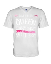 Maine V-Neck T-Shirt tile