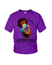Quilters - I can make masks Youth T-Shirt tile