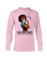 Quilters - I can make masks Long Sleeve Tee tile