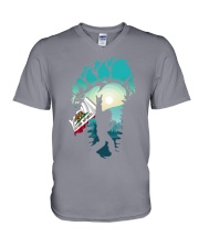 California V-Neck T-Shirt tile