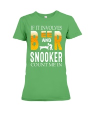 Snooker Premium Fit Ladies Tee tile