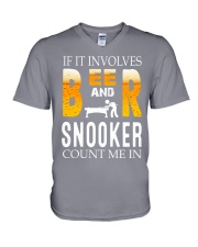 Snooker V-Neck T-Shirt tile