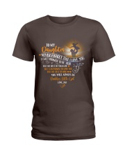 To My Daughter Ladies T-Shirt tile