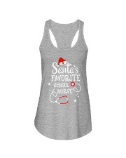 Santa's favorite School Nurse Ladies Flowy Tank tile