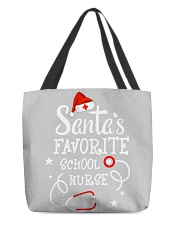 Santa's favorite School Nurse All-Over Tote tile