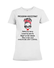 Program Assistant Premium Fit Ladies Tee tile