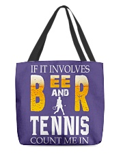 Tennis All-Over Tote tile