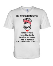 Hr Coordinator V-Neck T-Shirt tile