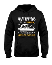 What happens pontoon Hooded Sweatshirt front