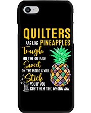 Quilters are like pineapples Phone Case tile