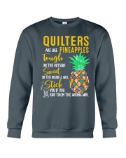 Quilters are like pineapples Crewneck Sweatshirt tile