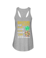 Quilters are like pineapples Ladies Flowy Tank tile