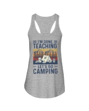 Teaching Camping Ladies Flowy Tank tile