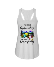 Optometry Camping Ladies Flowy Tank tile