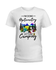 Optometry Camping Ladies T-Shirt tile