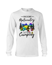 Optometry Camping Long Sleeve Tee tile