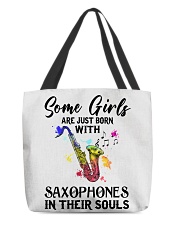 Saxophone All-Over Tote tile