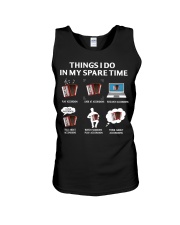Accordion Unisex Tank tile