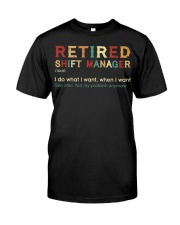 Shift Manager Classic T-Shirt tile