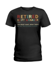 Shift Manager Ladies T-Shirt front