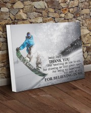 Thank you dad - Snowboarding 20x16 Gallery Wrapped Canvas Prints aos-canvas-pgw-20x16-lifestyle-front-21