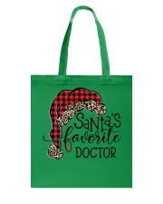 Santa Favorite Doctor Tote Bag tile