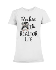 Rockin the realestate life Premium Fit Ladies Tee tile